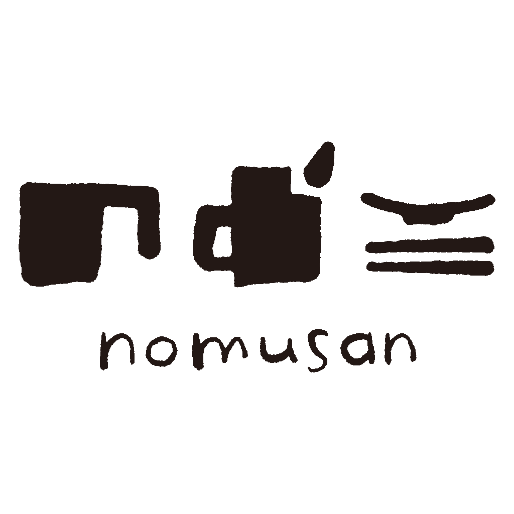 のむ三 ロゴ nomusan Logo